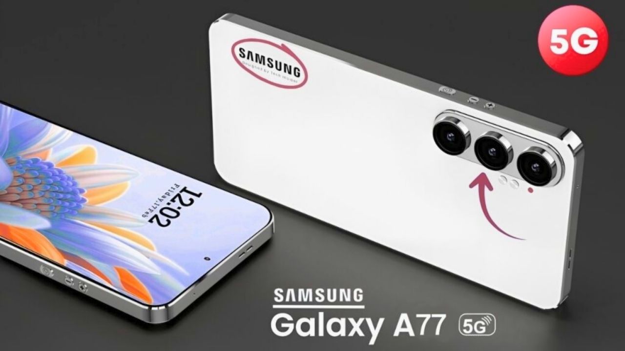 Samsung Galaxy A77 5G: diseño moderno y gran rendimiento en la gama media